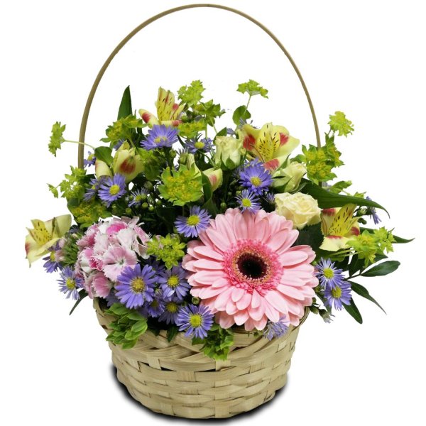 корзинка цветов