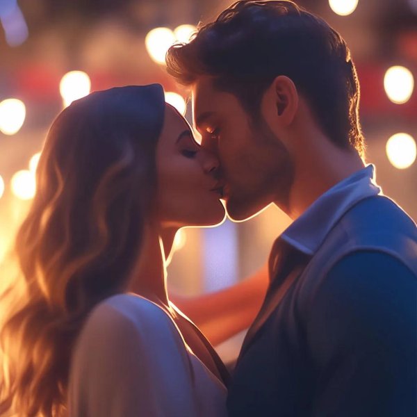 вечерний поцелуй