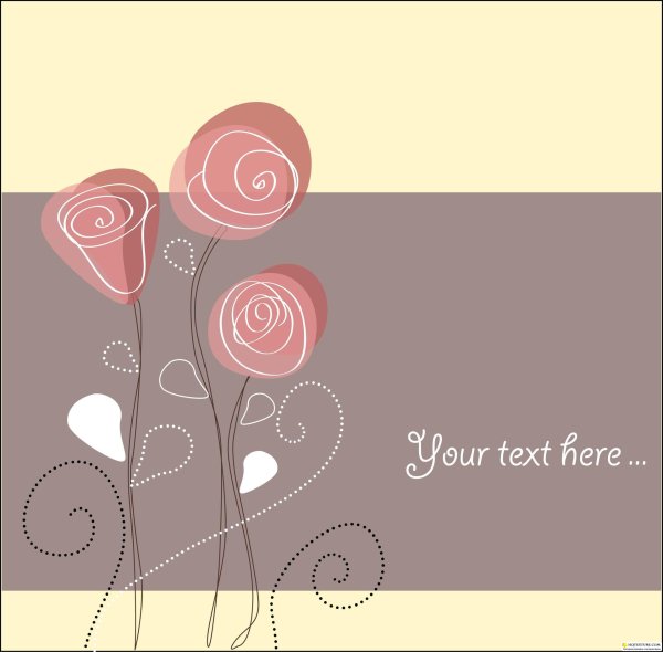 цветок узор