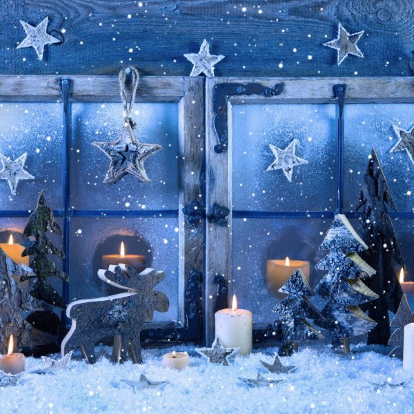 рождественские фоны