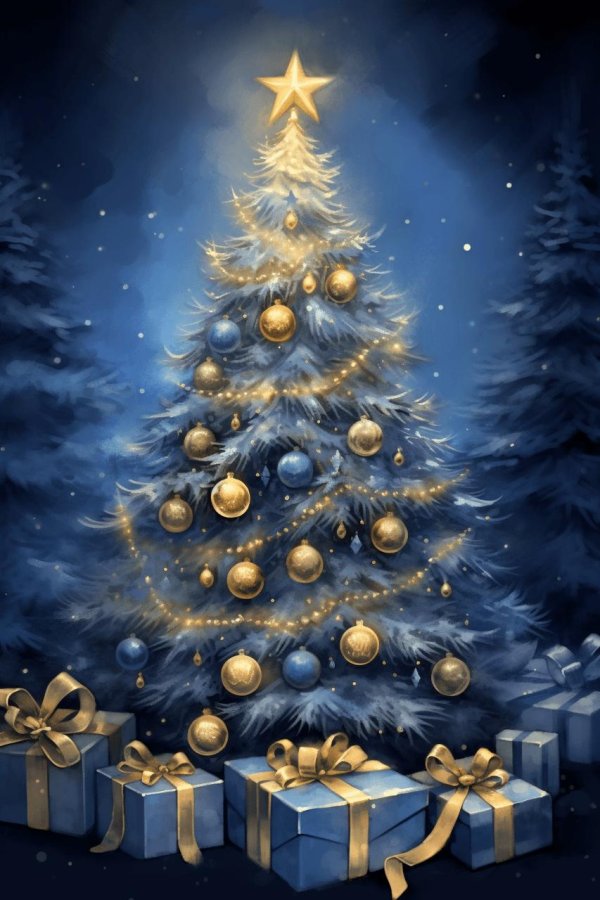 елка рождественская