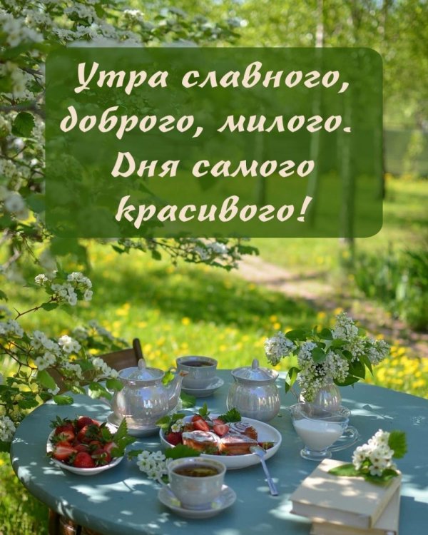 доброго утра хорошего