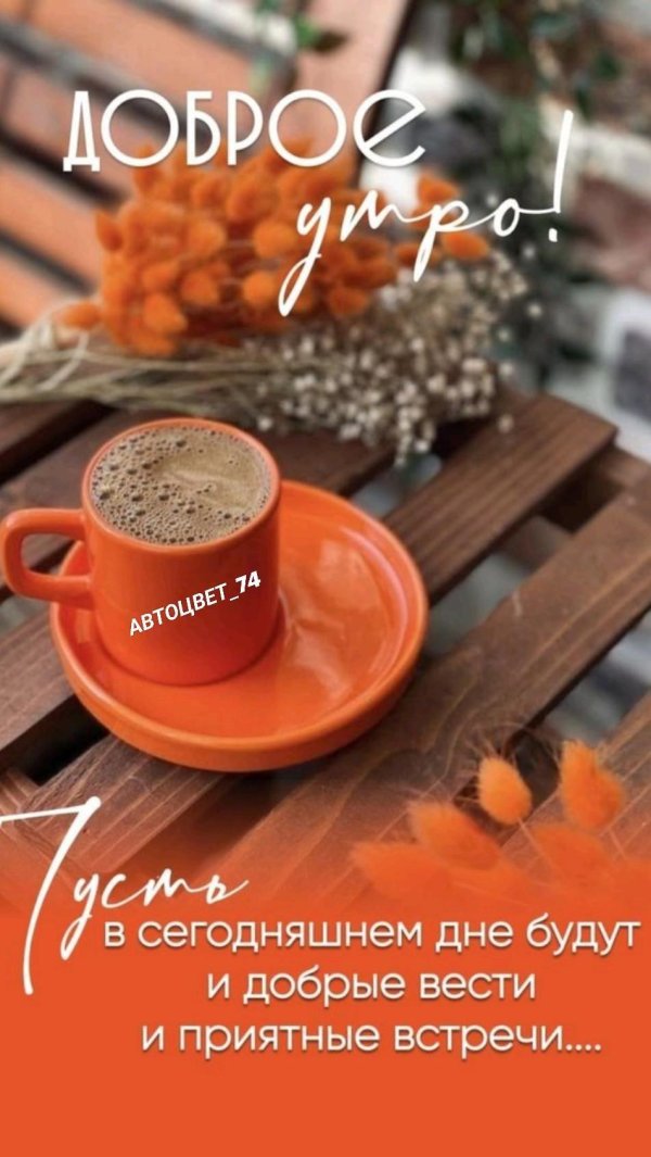 доброе чудесное утро