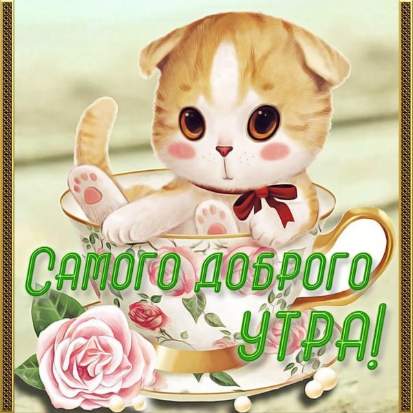 утро открытки доброе