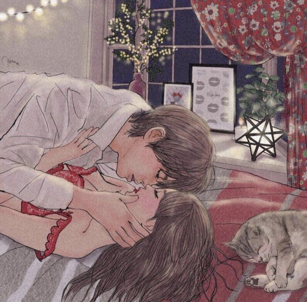 арты парочек