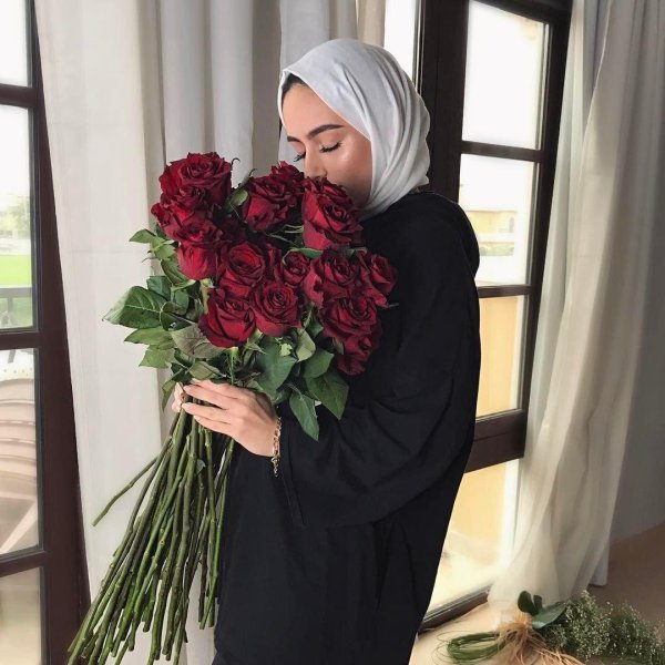 девушка мусульманка