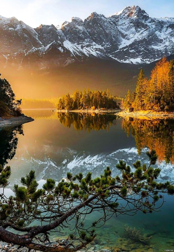 eibsee озеро германия