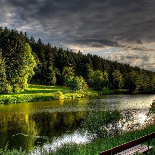 природа река