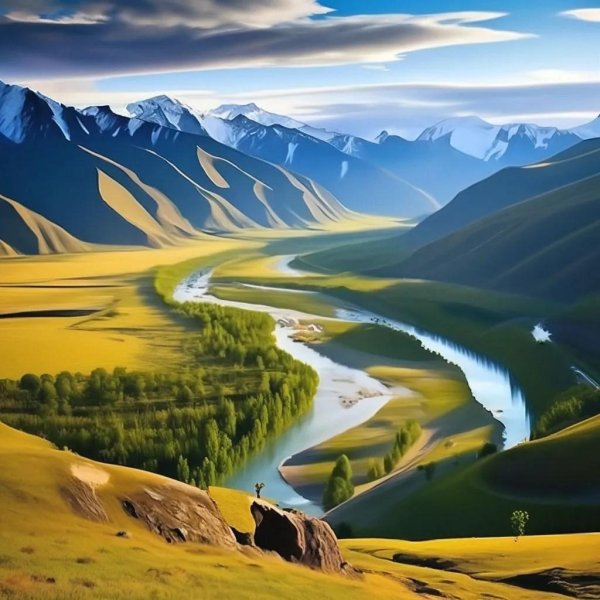 горные пейзажи