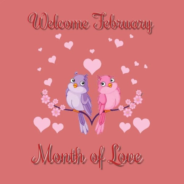 влюбленные птички