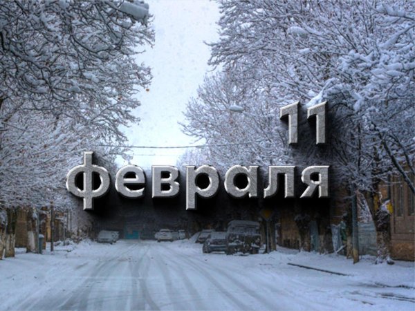 1 февраля открытка