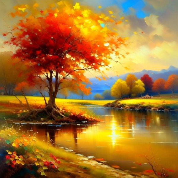 красивые осенние картины