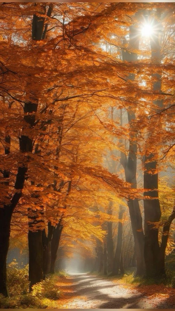 лес осенний