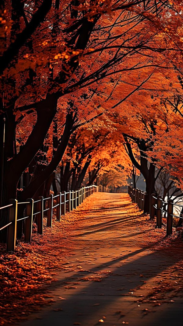 красивый фон осенний