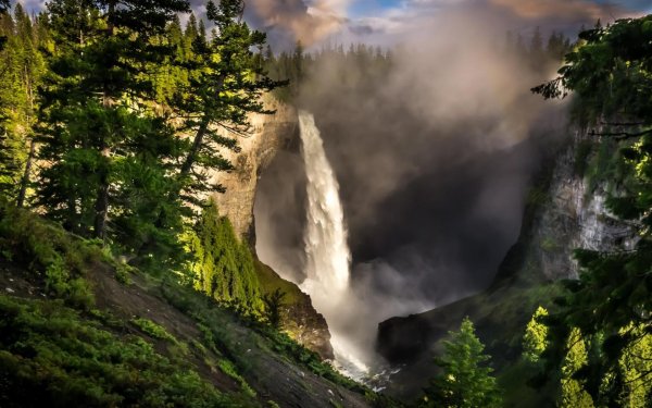 водопад хелмкен