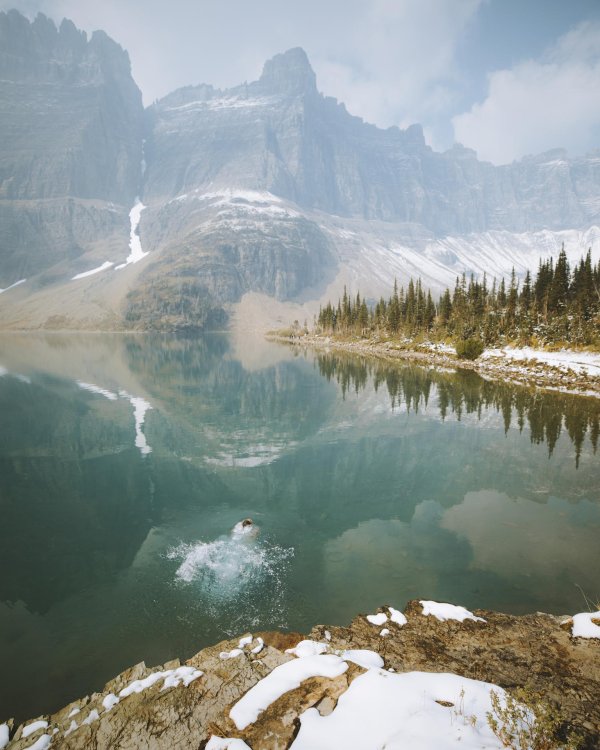 ледниковое озеро морейн