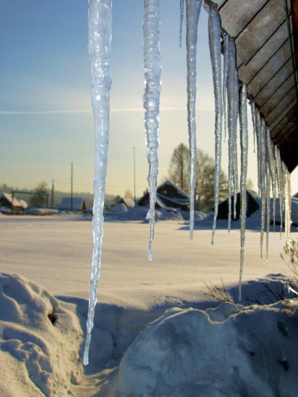 весенняя капель