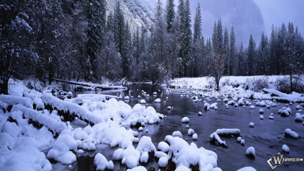 йосемити национальный парк зимой