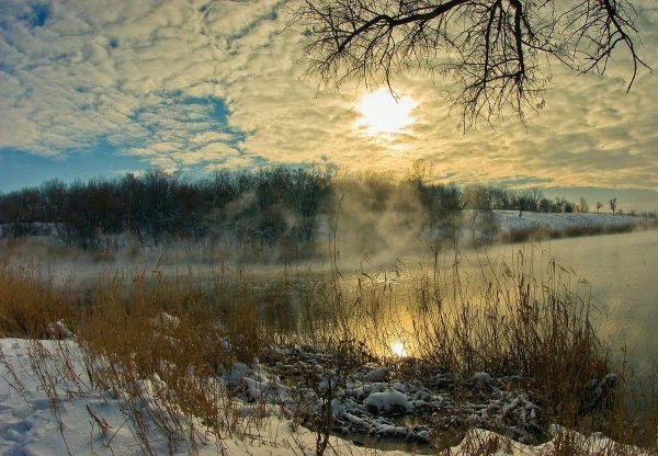 утро ранней весны