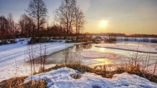 оттепель зимой