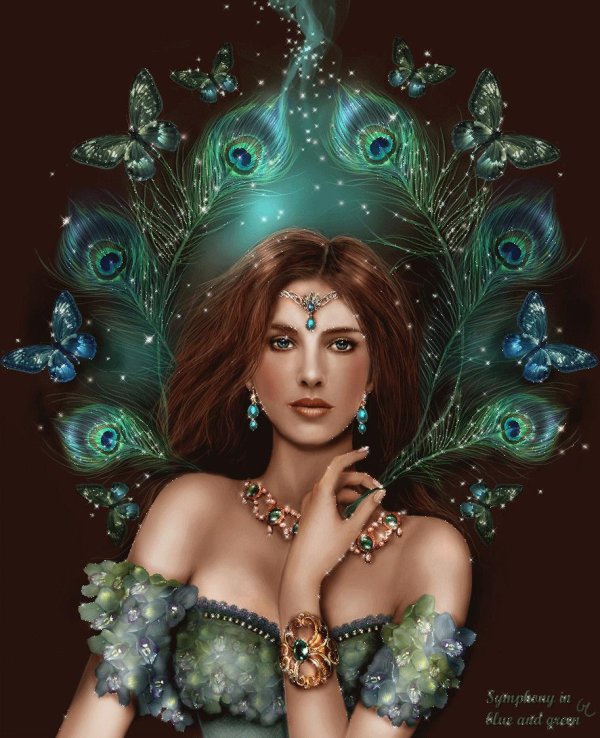 сказочный женский образ