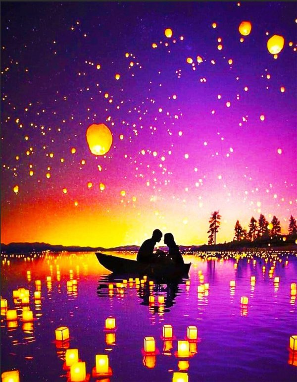 романтическая картина