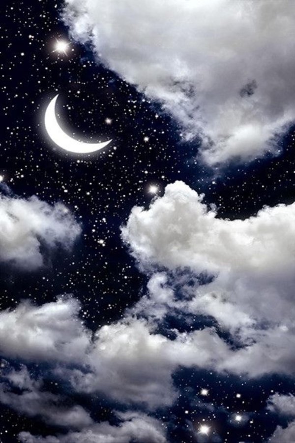 звезды луна