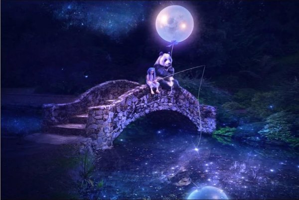 сказочная луна