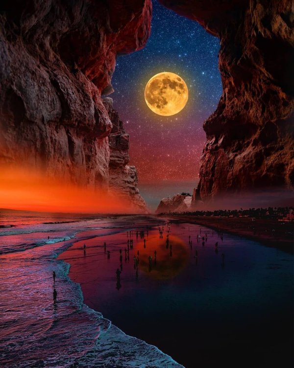 фантастические пейзажи