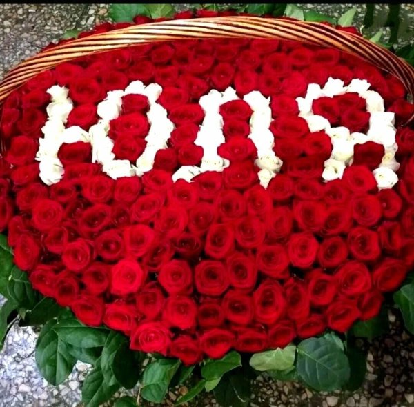 огромные букеты цветов