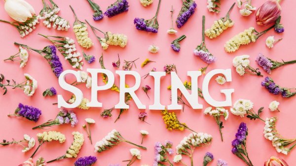 весенние слова