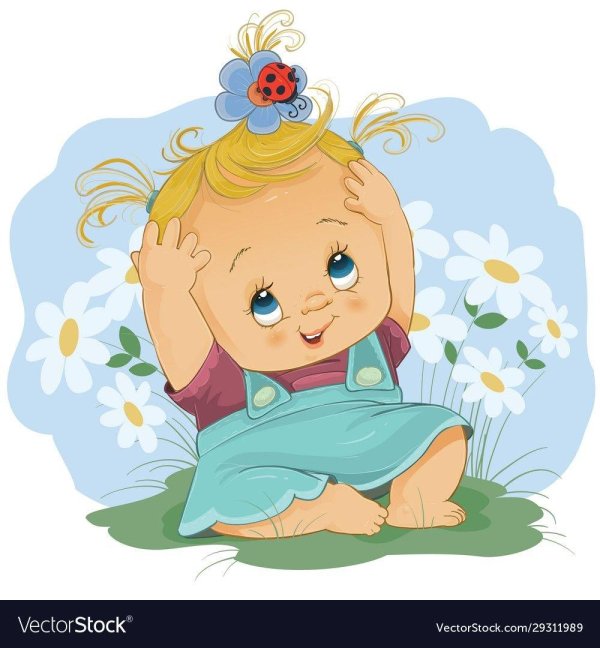 мультяшные малышки