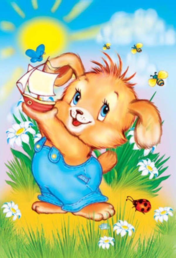 детские открытки