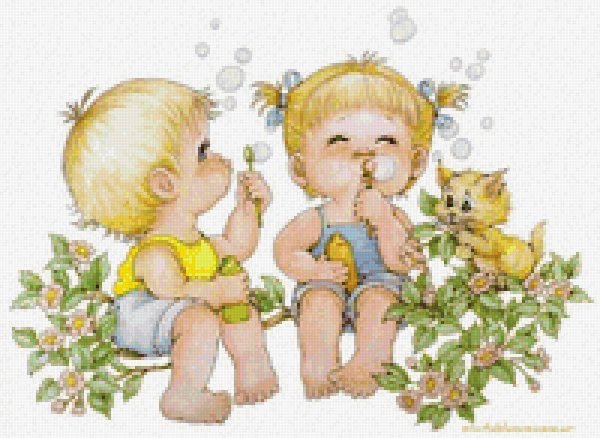 малыш на прозрачном фоне