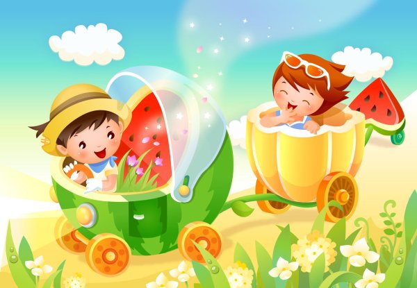 детский фон