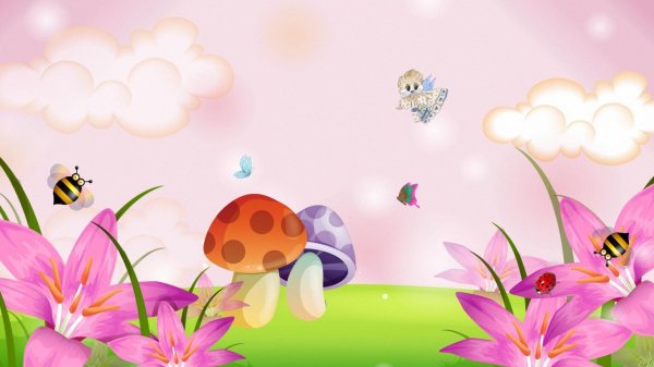 фон красивый детский