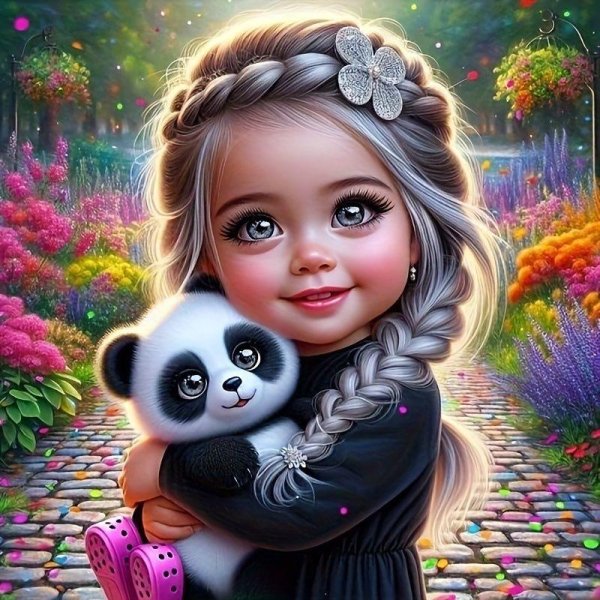 иллюстрация девочка