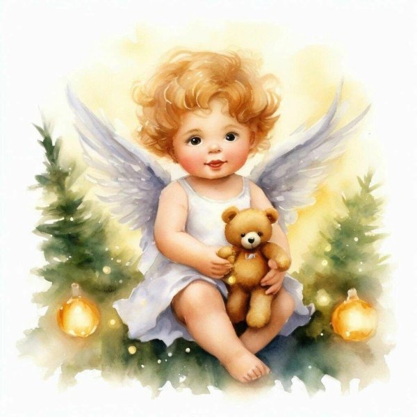 рождественские ангелочки