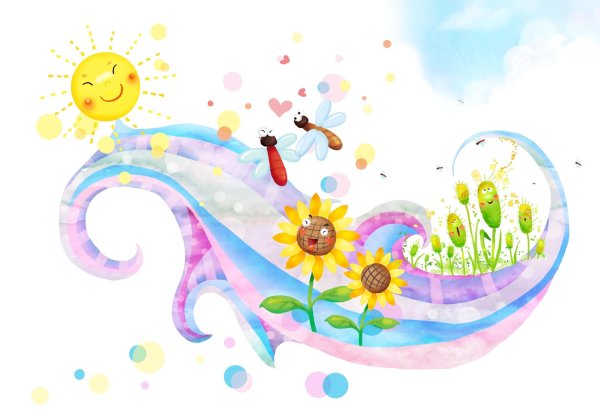 рисунок на тему лето