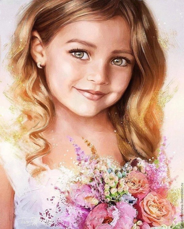 цветной портрет