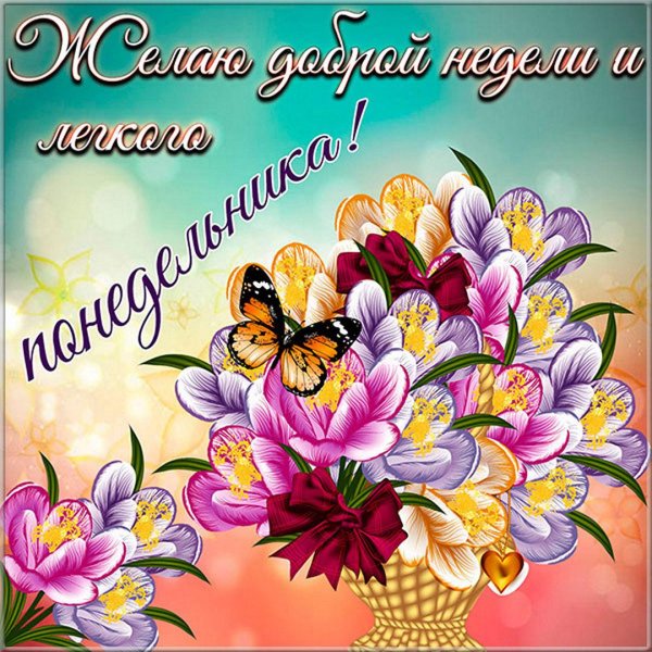 открытки чудесного понедельника