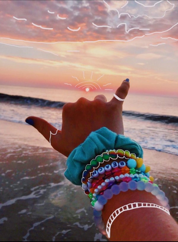 браслет лето