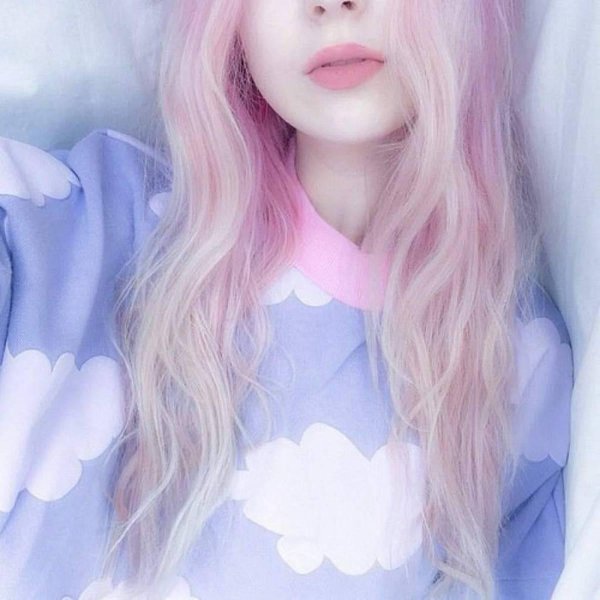 pink hair