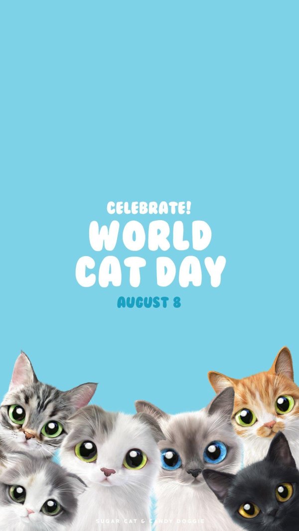 с всемирным днем кошек