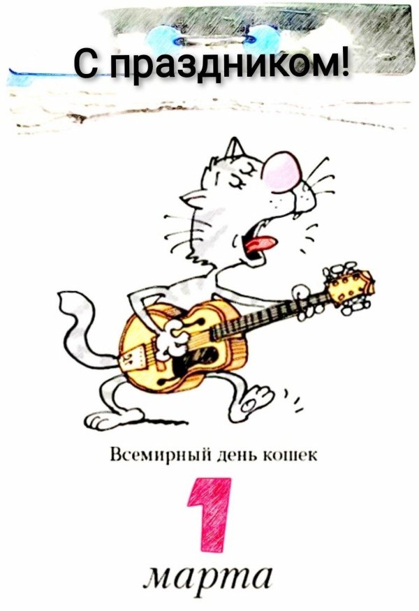 с всемирным днем кошек