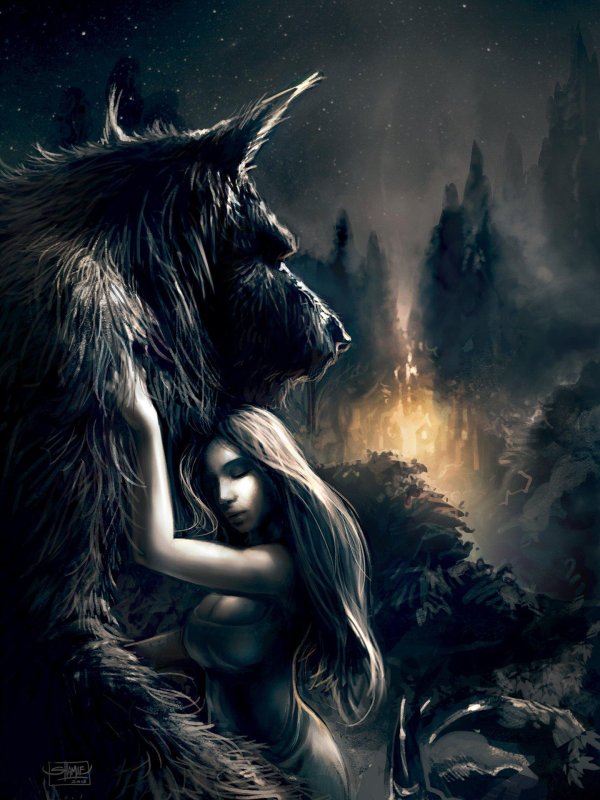 девушки оборотни