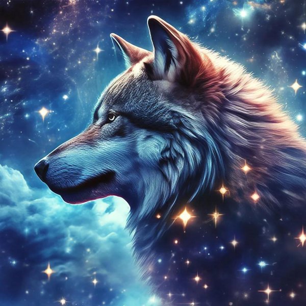 волки красивые