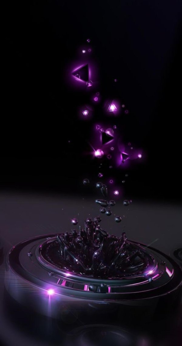 черно фиолетовый