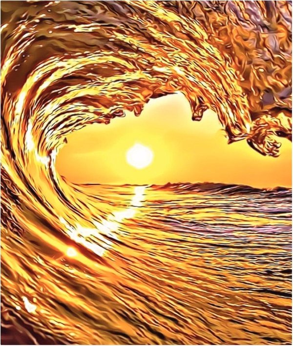 золотая волна