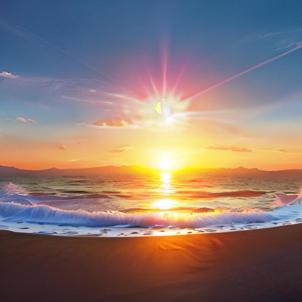 рассвет красивый